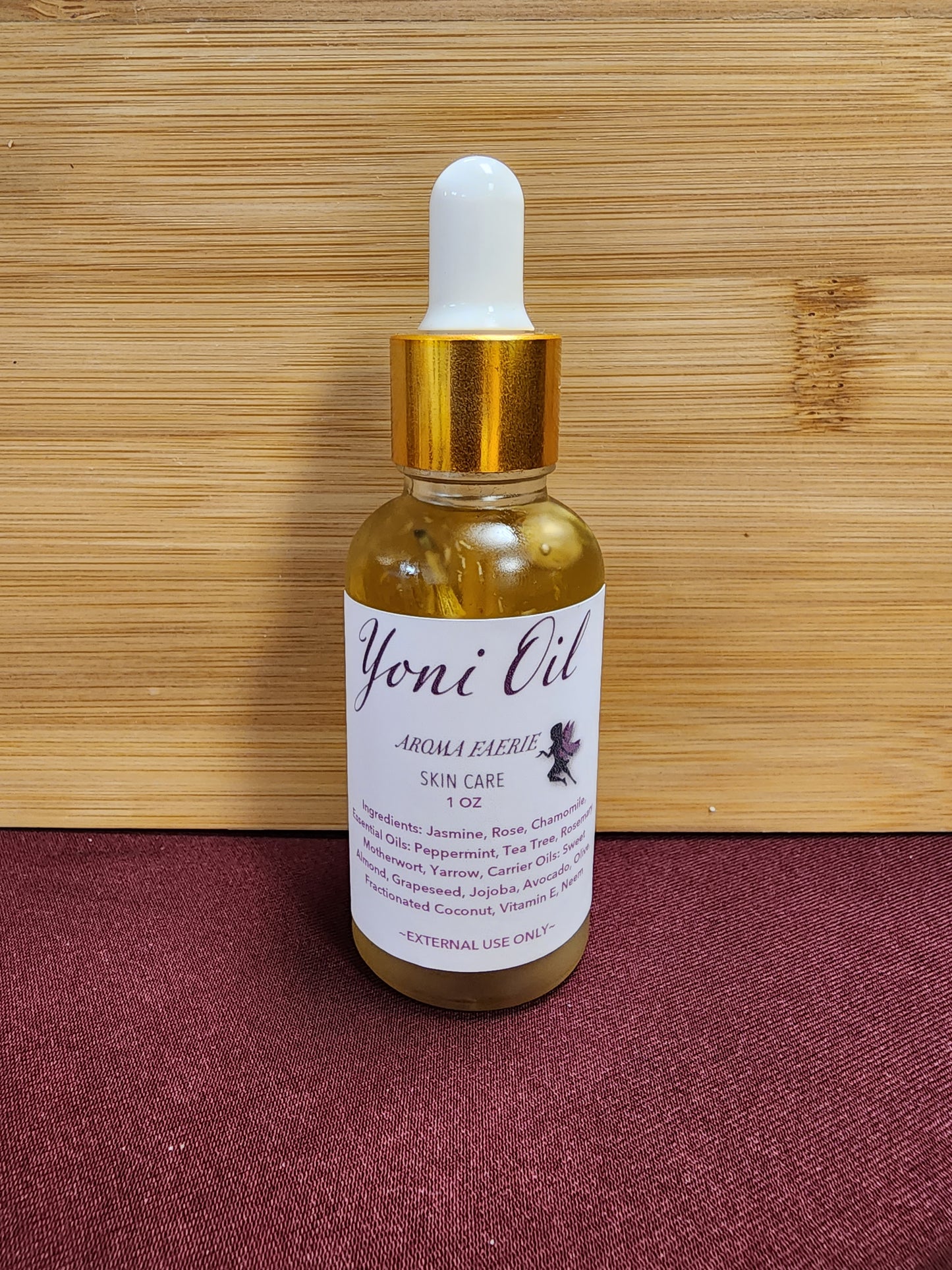 Yoni Oil Infused with Herbs