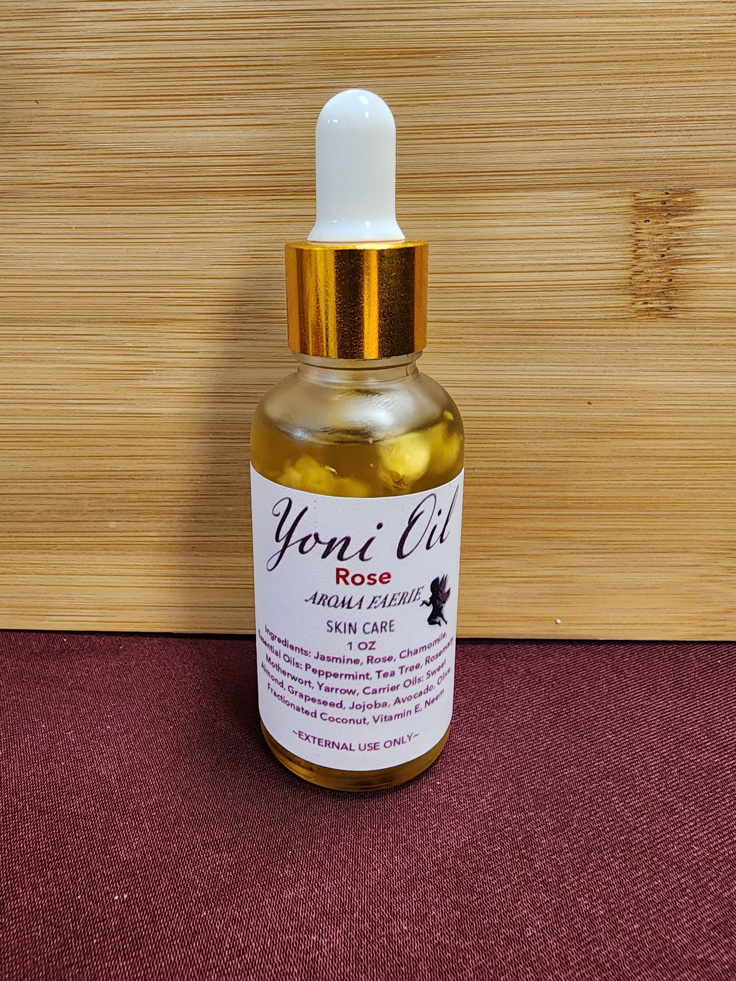Yoni Oil Infused with Herbs